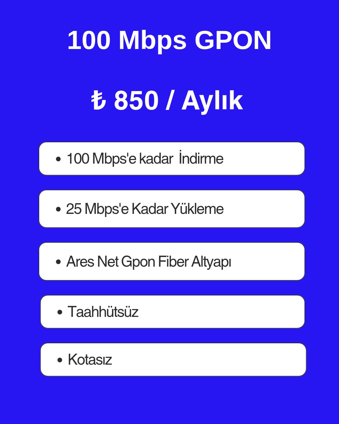 GPON (Fiber) 100
