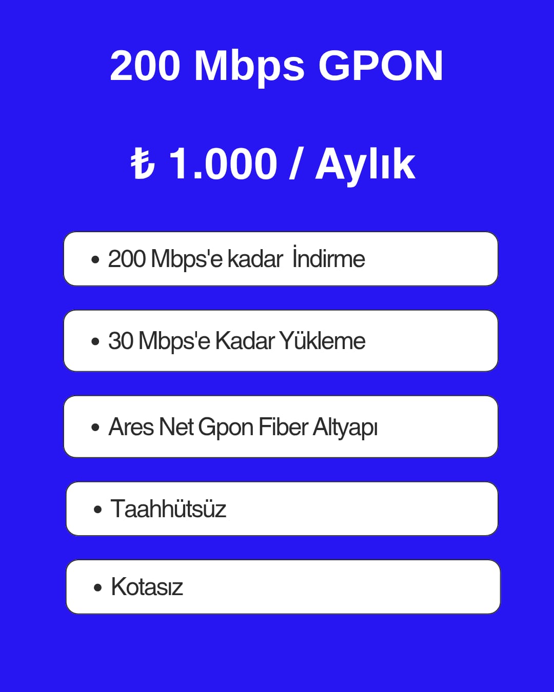 GPON (Fiber) 200
