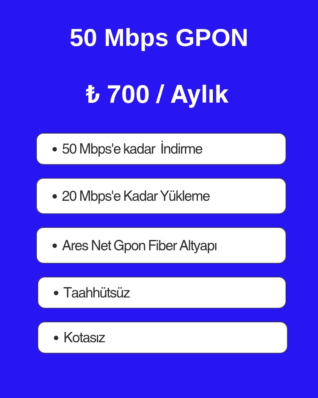 GPON (Fiber) 50
